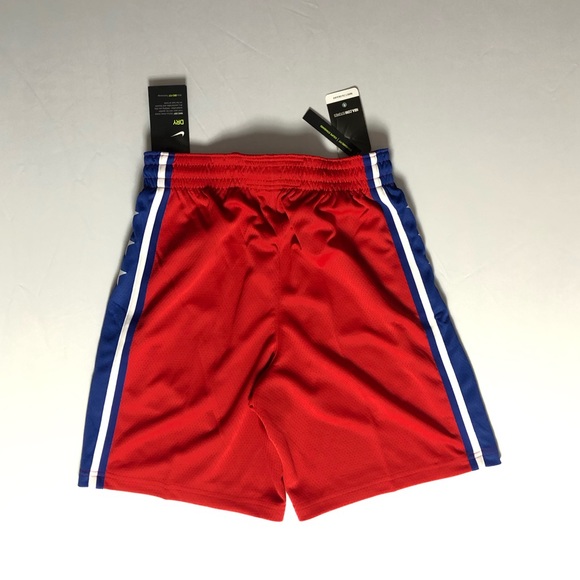 Nike Philadelphia 76ers 2019/20 Swingman Shorts - Picture 4 of 4